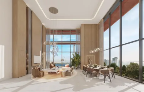 Mercer House – Penthouse_Living & Dining