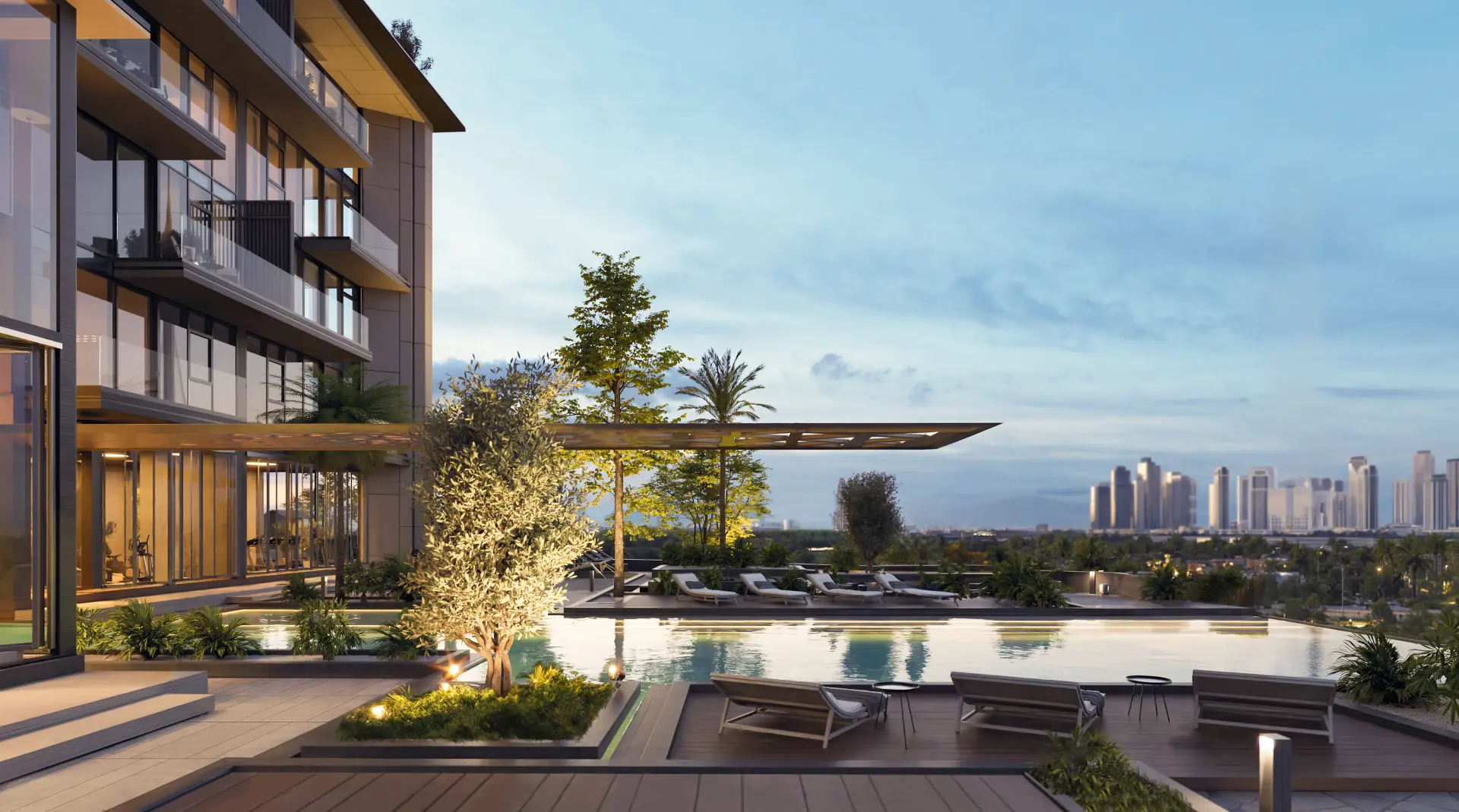 The Highgrove – amenities deck